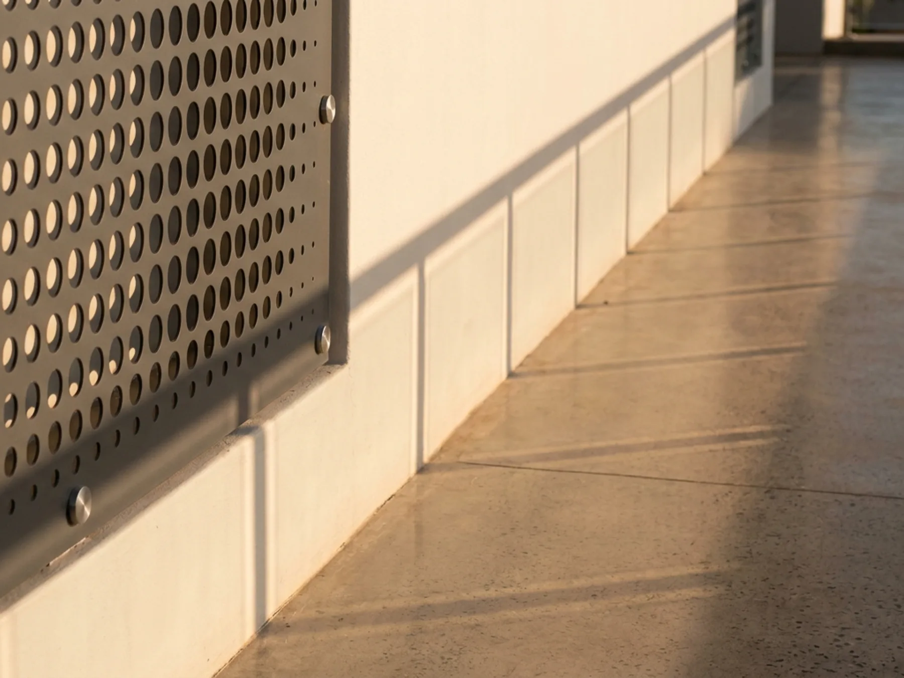 Condenser covers, six units — detail